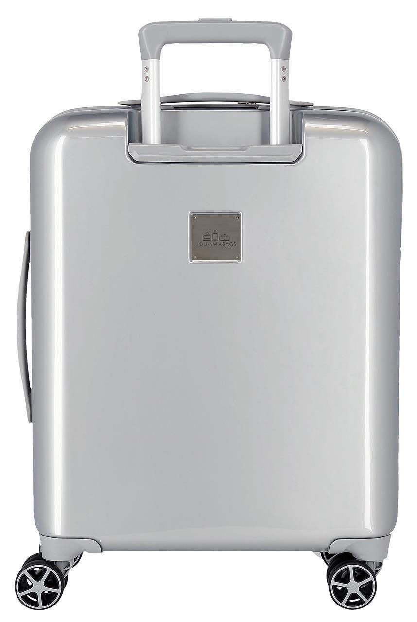 Maleta de cabina Disney Joyful Abs con capacidad de 38L plata 2/5