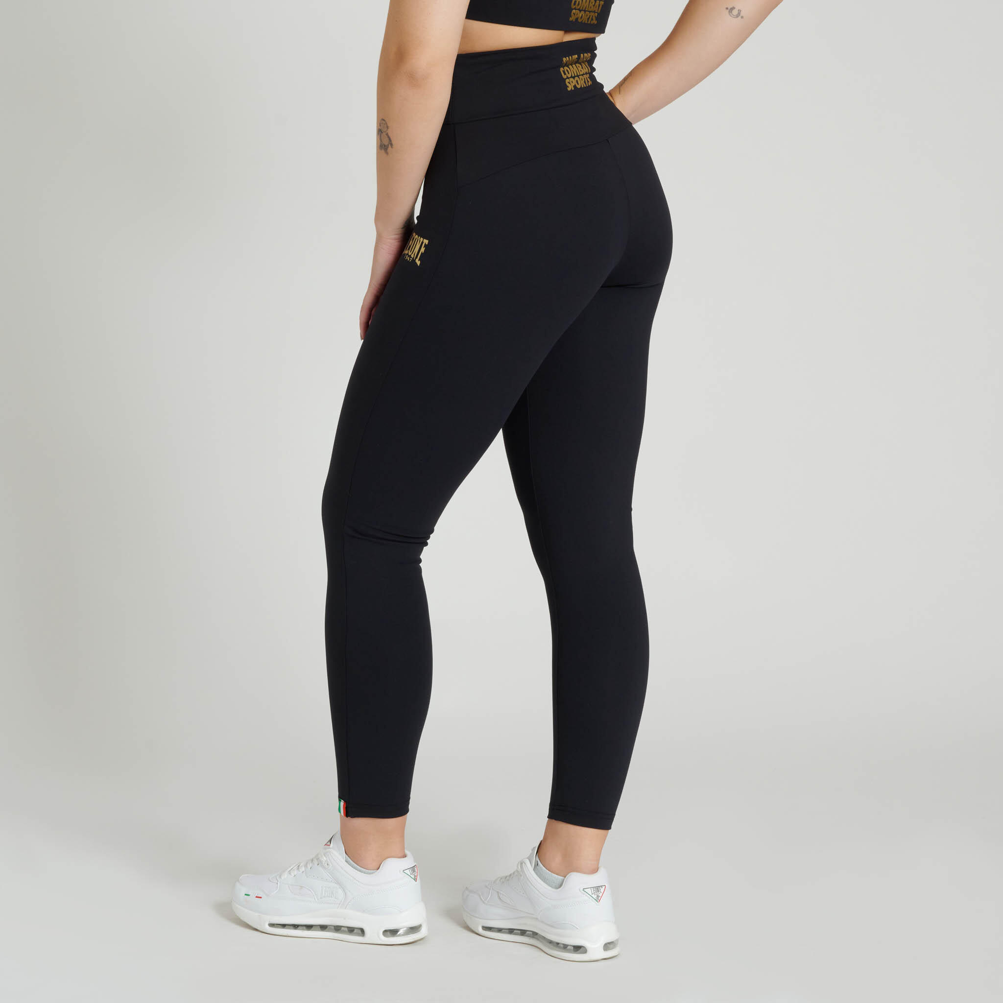 Leggings mujer Leone1947 DNA negro M 2/4