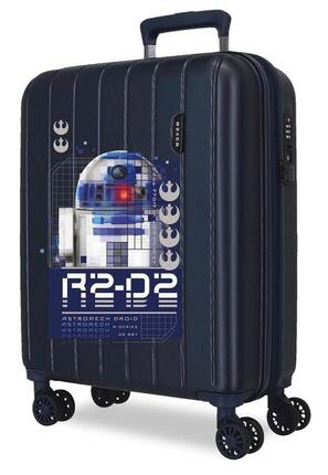 Maleta de cabina Star wars R2D2 ABS con capacidad de 44L Marino