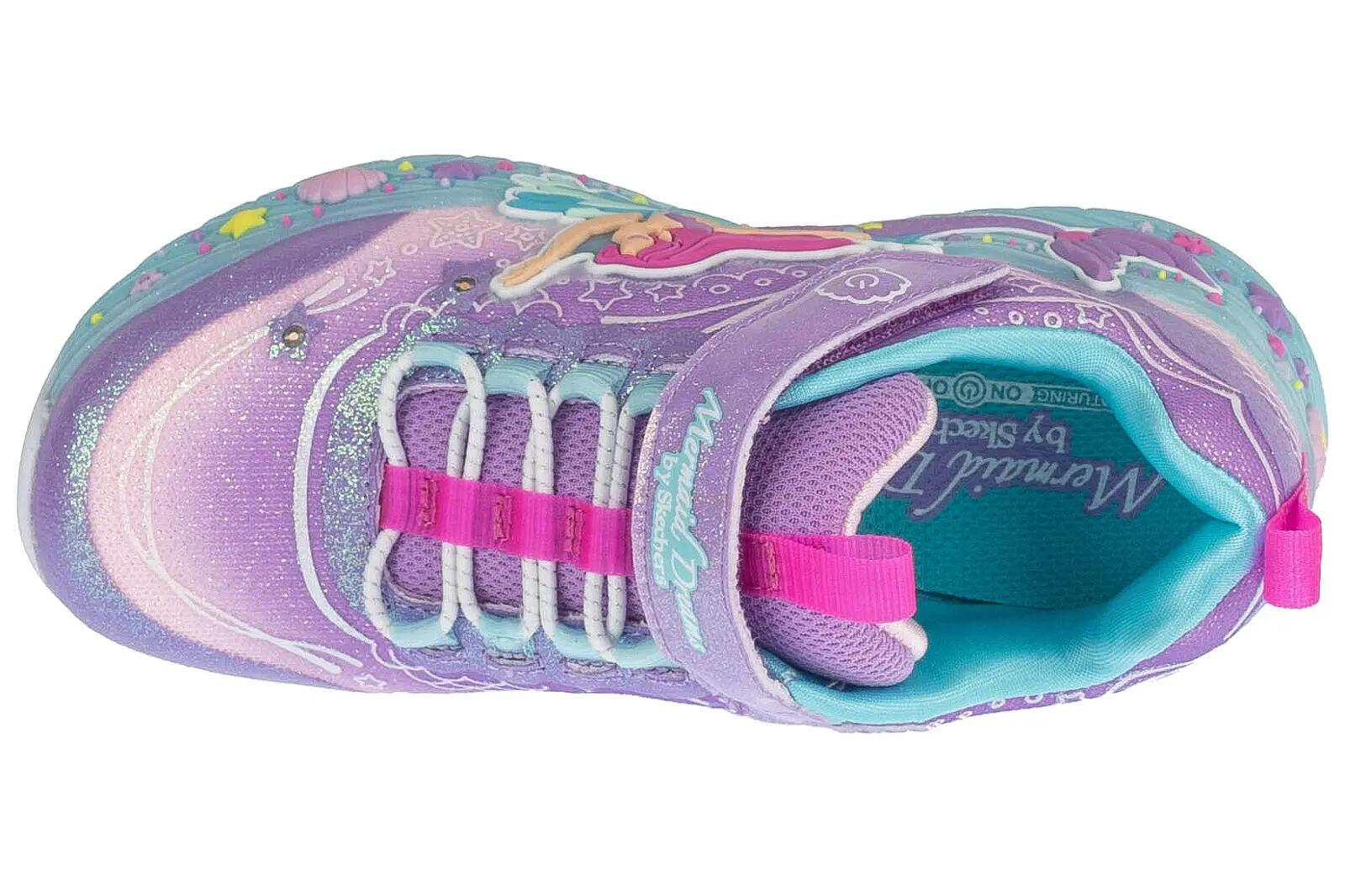Zapatos Skechers Mermaid Dreams Niña Violeta 3/4