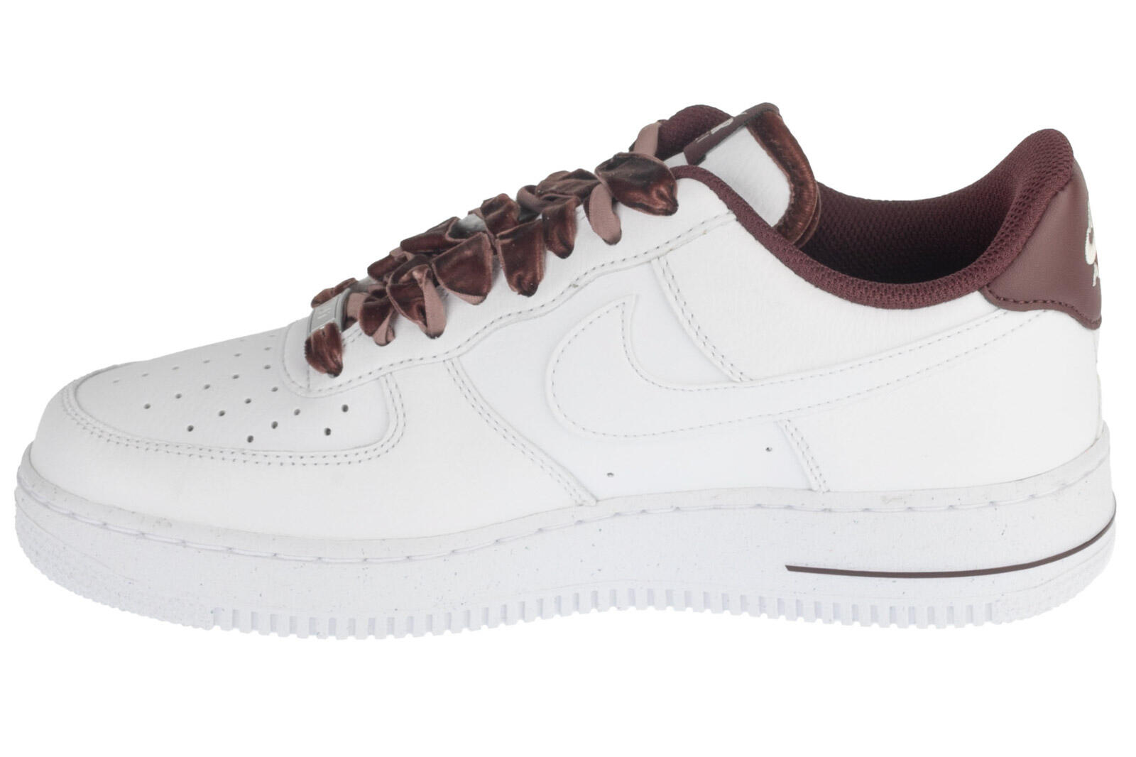 Nike Air Force 1 07 Vintage Wit/Bourgogne 2/4