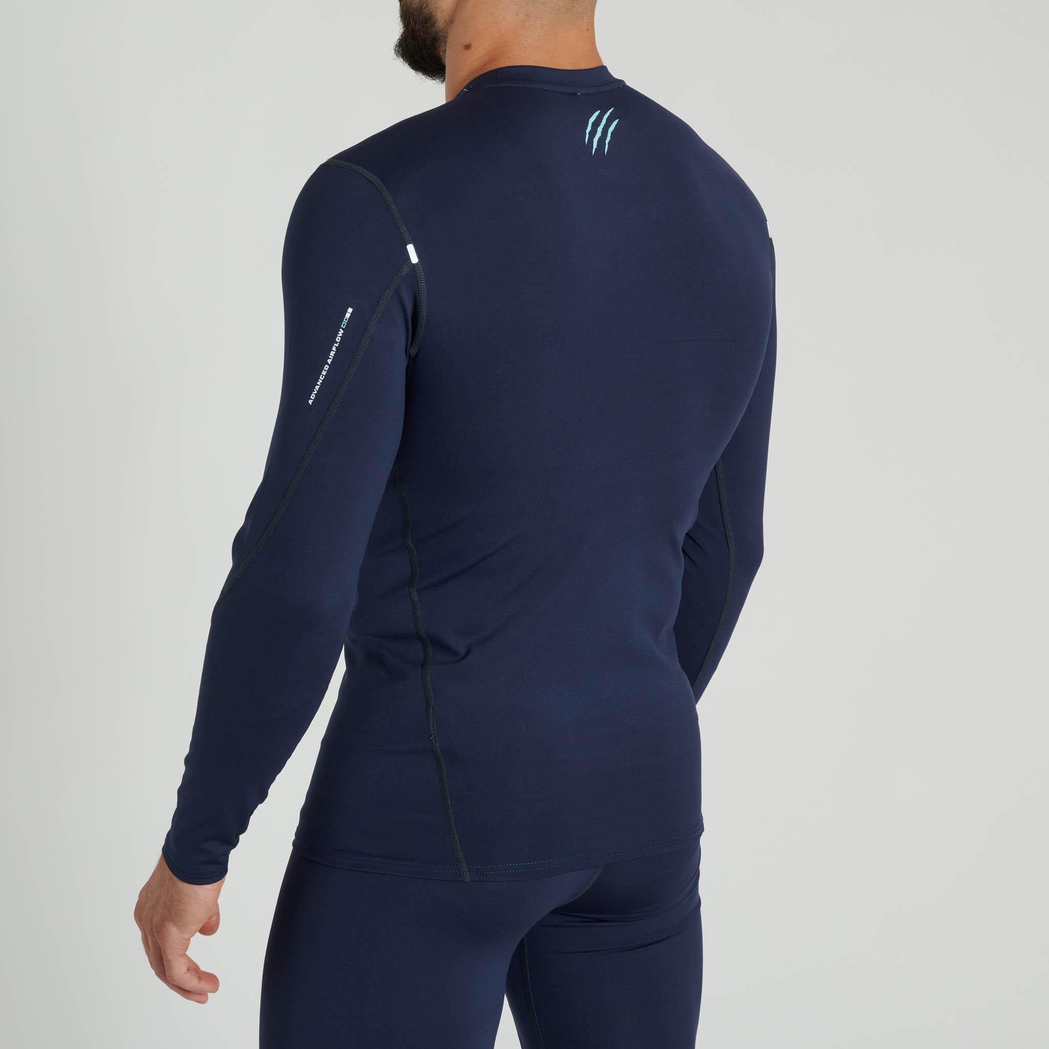 Leone1947 PRIMAL INSTINCT Rashguard manga larga azul XL 2/3