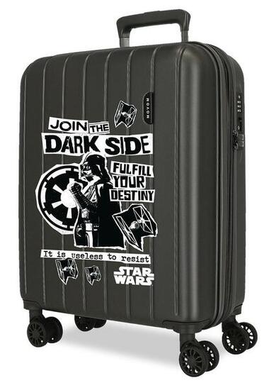 Maleta de cabina Star wars Darth Vader ABS con capacidad de 44L Antracita