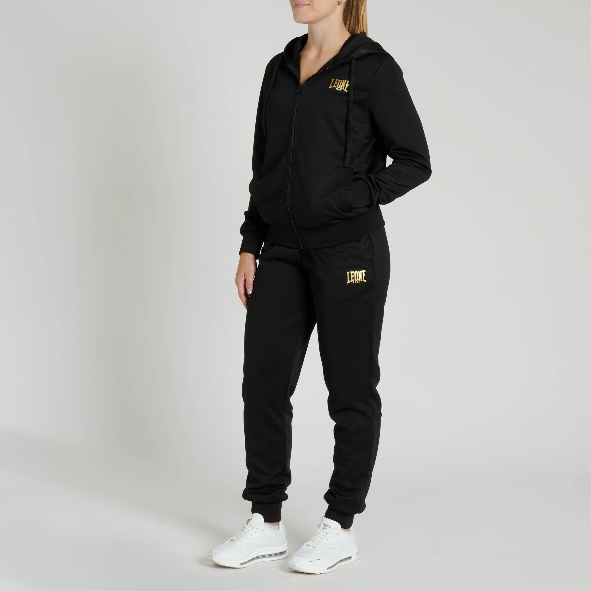 Sudadera mujer LEONE 1947 DNA negra XS 3/3