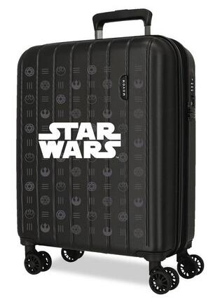 Maleta de cabina Star wars Logo ABS con capacidad de 44L Negro