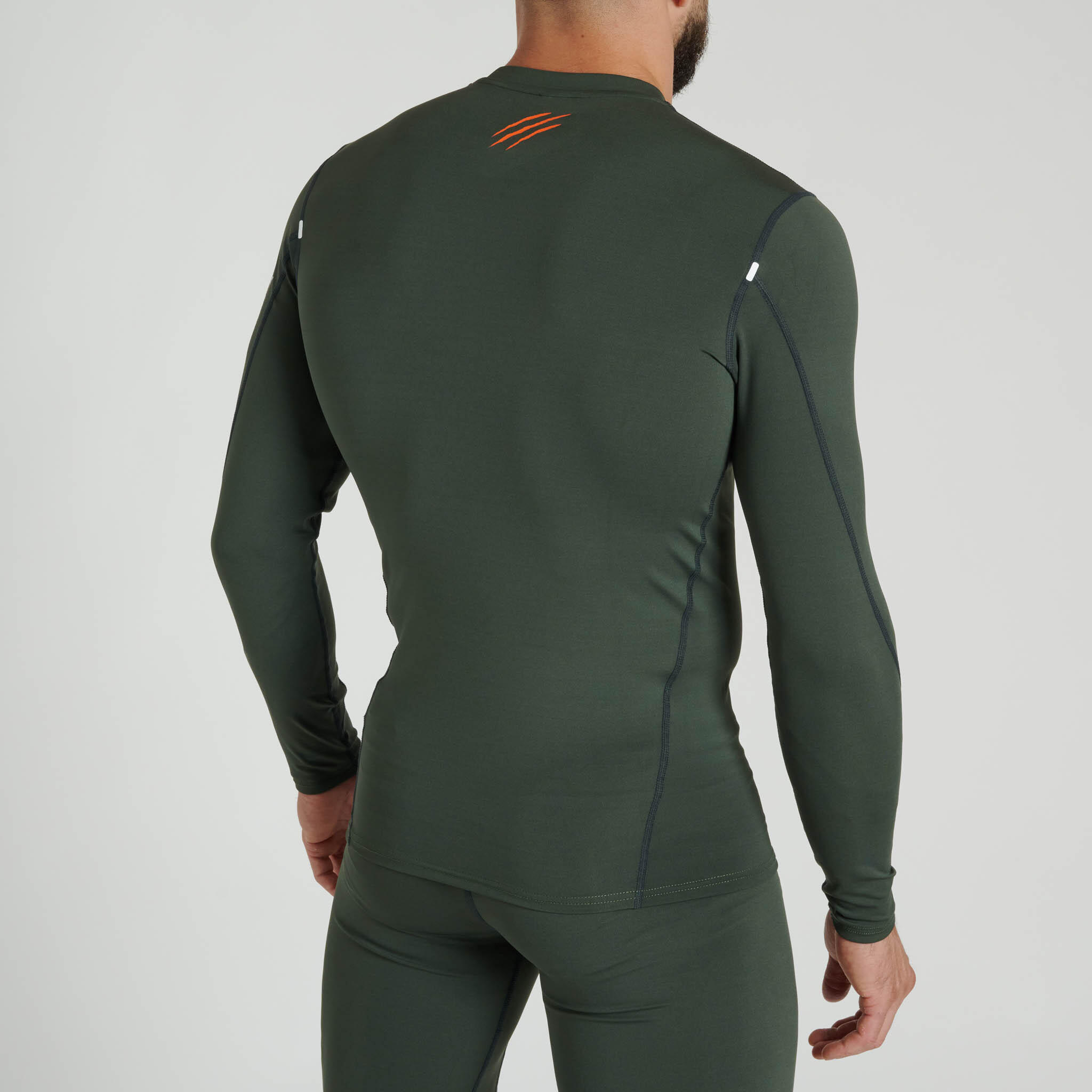 Leone1947 Rashguard PRIMAL INSTINCT manga larga verde M 2/3