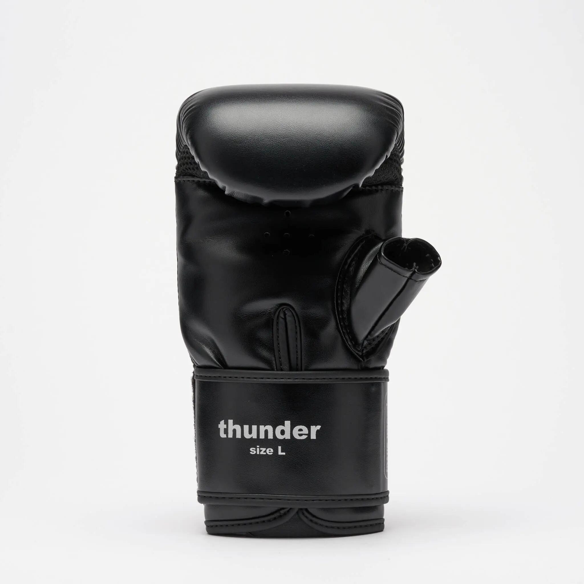 Luvas de saco Leone1947 THUNDER preto S 4/6