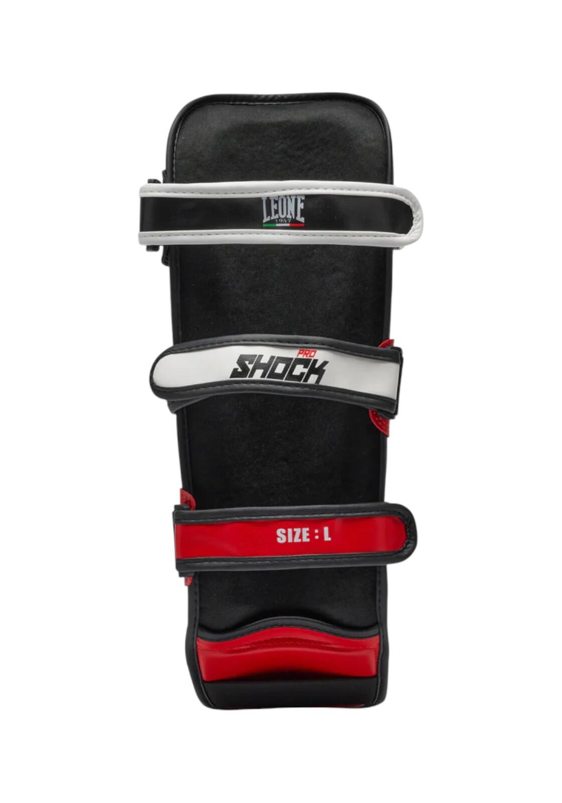 Leone1947 Espinilleras SHOCK PRO rojas L 3/6
