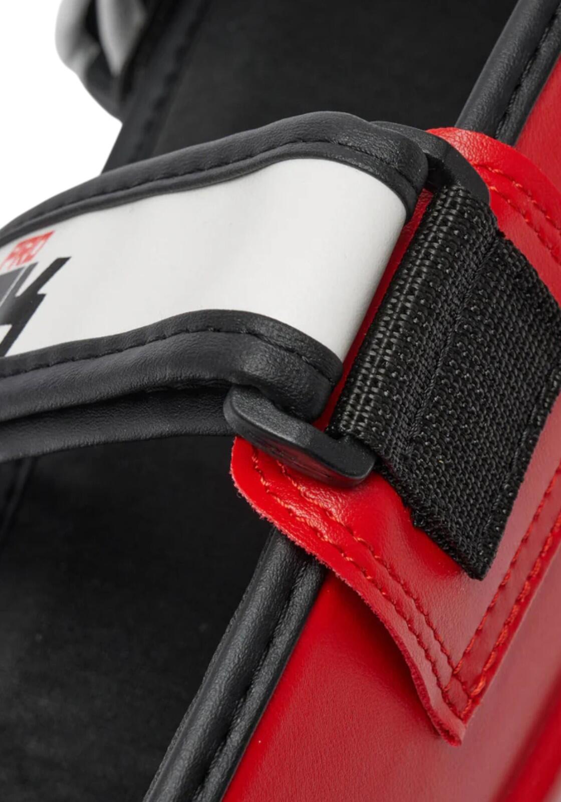 Leone1947 Espinilleras SHOCK PRO rojas L 5/6