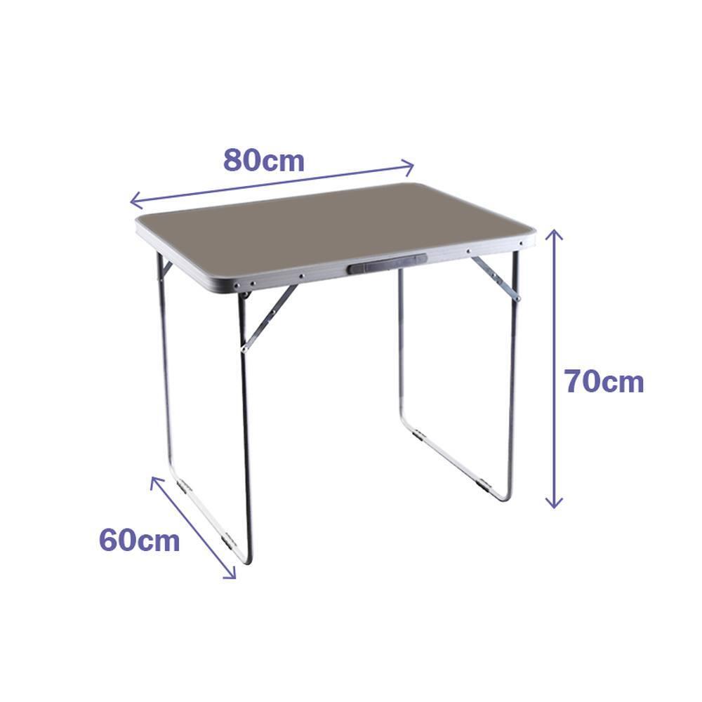 Mesa Plegable Marbueno 80x60x70 cm para Jardín y Camping 2/2