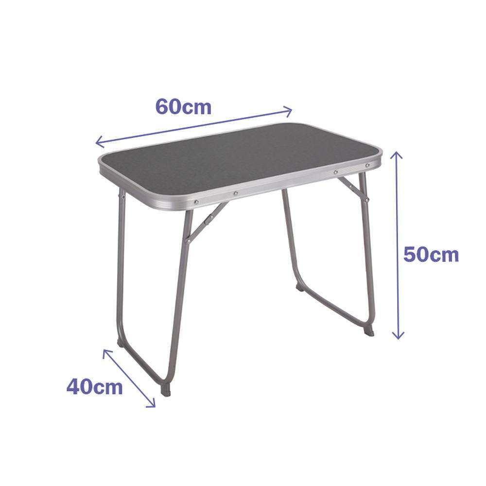 Mesa Plegable Marbueno 60x40x50 cm para Jardín y Camping 2/2