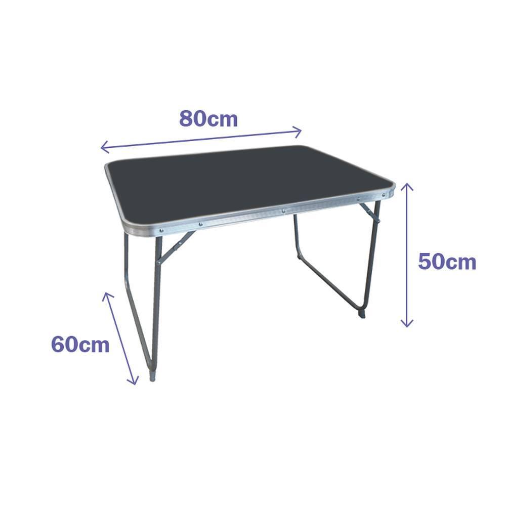 Mesa Plegable Marbueno 80X60X50 cm Gris 2/2