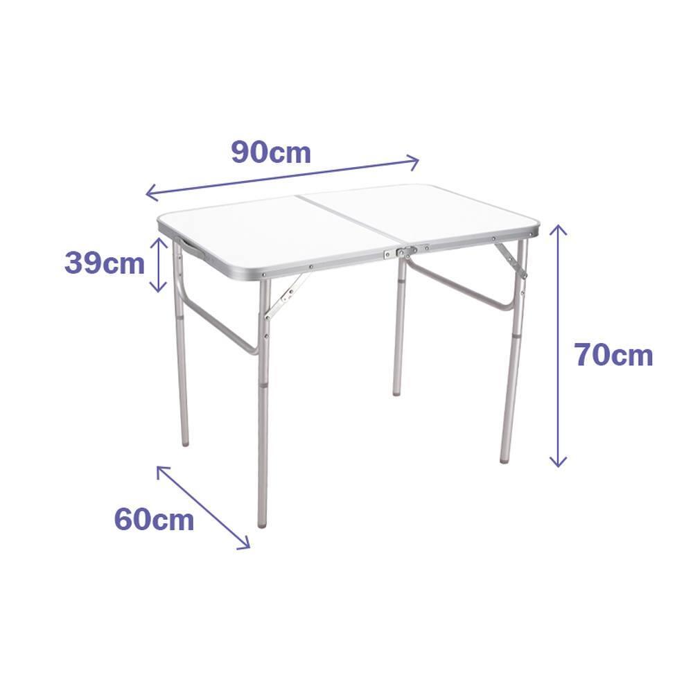 Mesa Plegable Marbueno para Jardín y Camping con Altura Ajustable 2/2