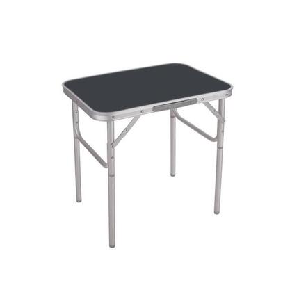 Mesa Plegable Aluminio Gris 60x45/60 cm