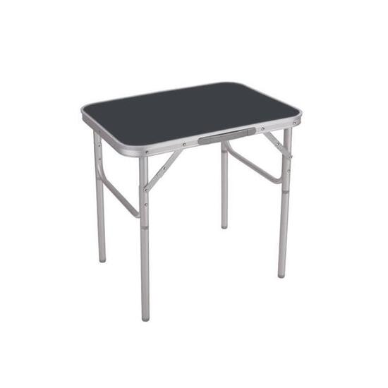Mesa Plegable Aluminio Gris 60x45/60 cm