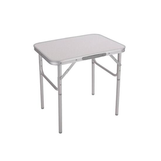 Mesa Plegable Blanca de Aluminio con Altura Ajustable