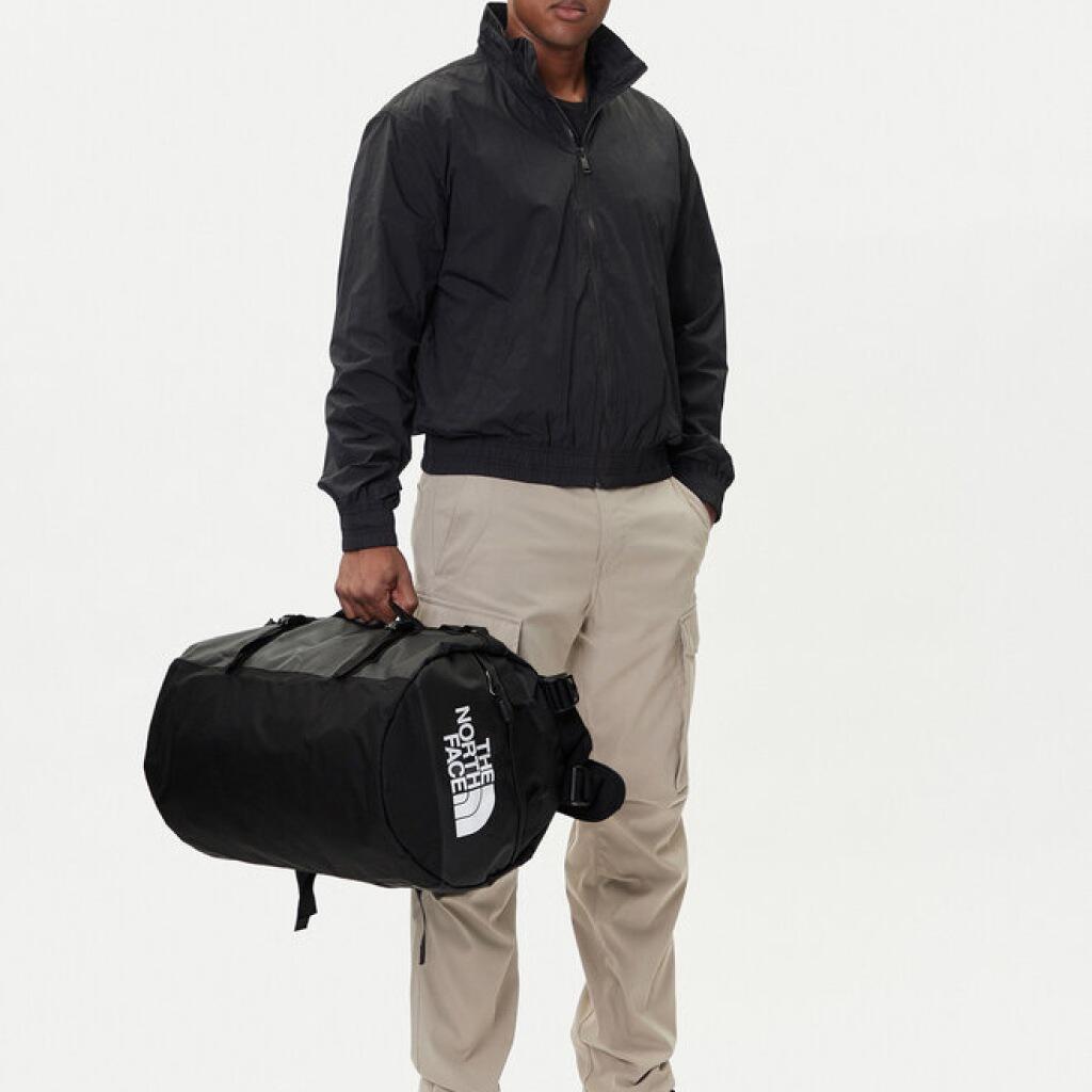 Bolsa viaje negra the north face s - 50 litros base camp duffel - s 5/7