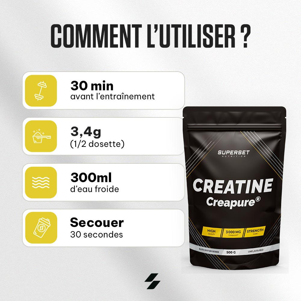 CREATINE MONOHYDRATE CREAPURE® (500G)