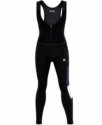 Herren Winter Fahrradhose Lang mit Trägern Pro Line - Fleece Thermalradhose