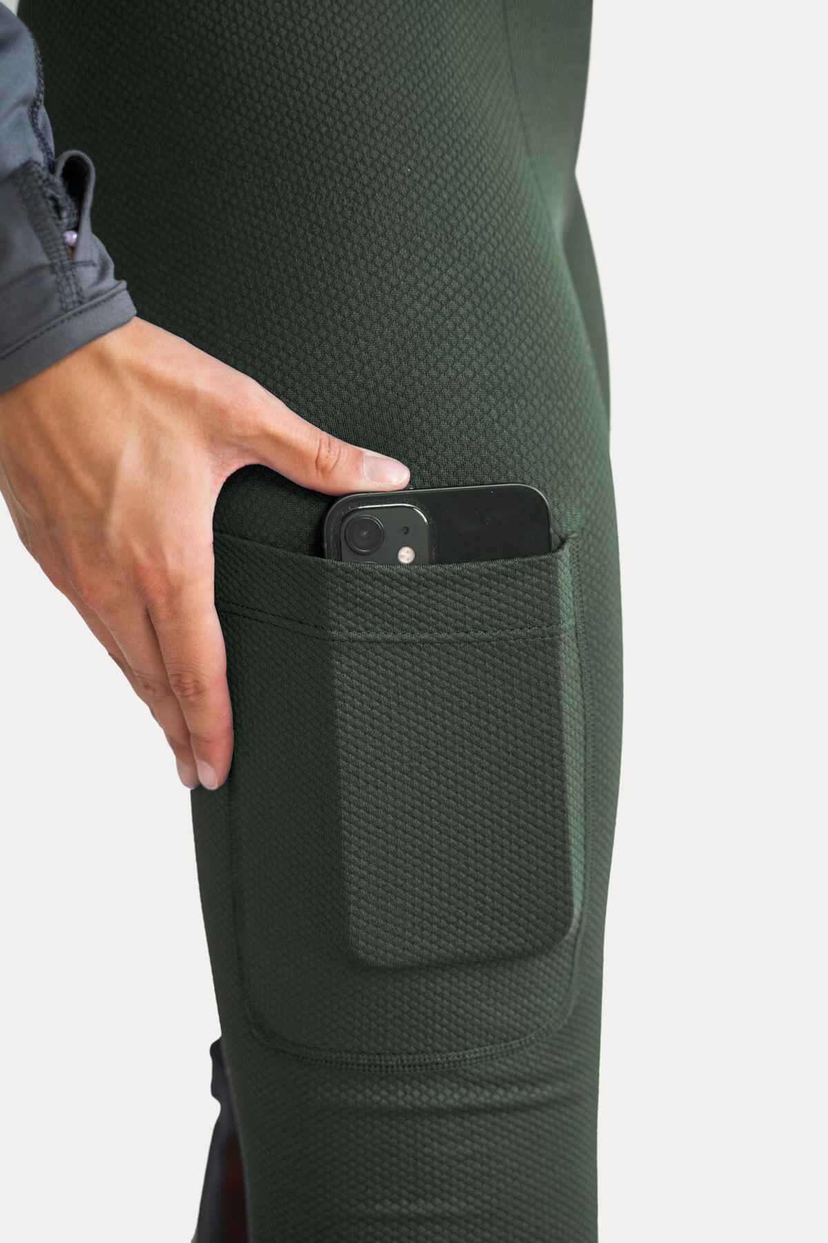 Leggings da equitazione Ines, Green Forest 4/7