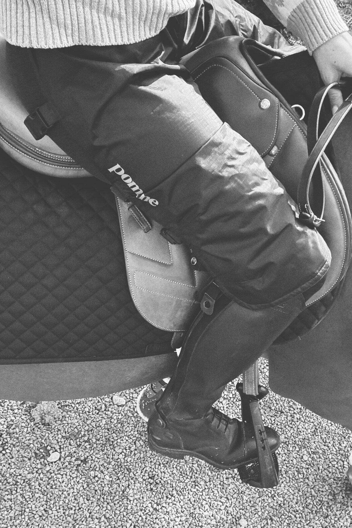 Pantaloni antipioggia, neri 2/7