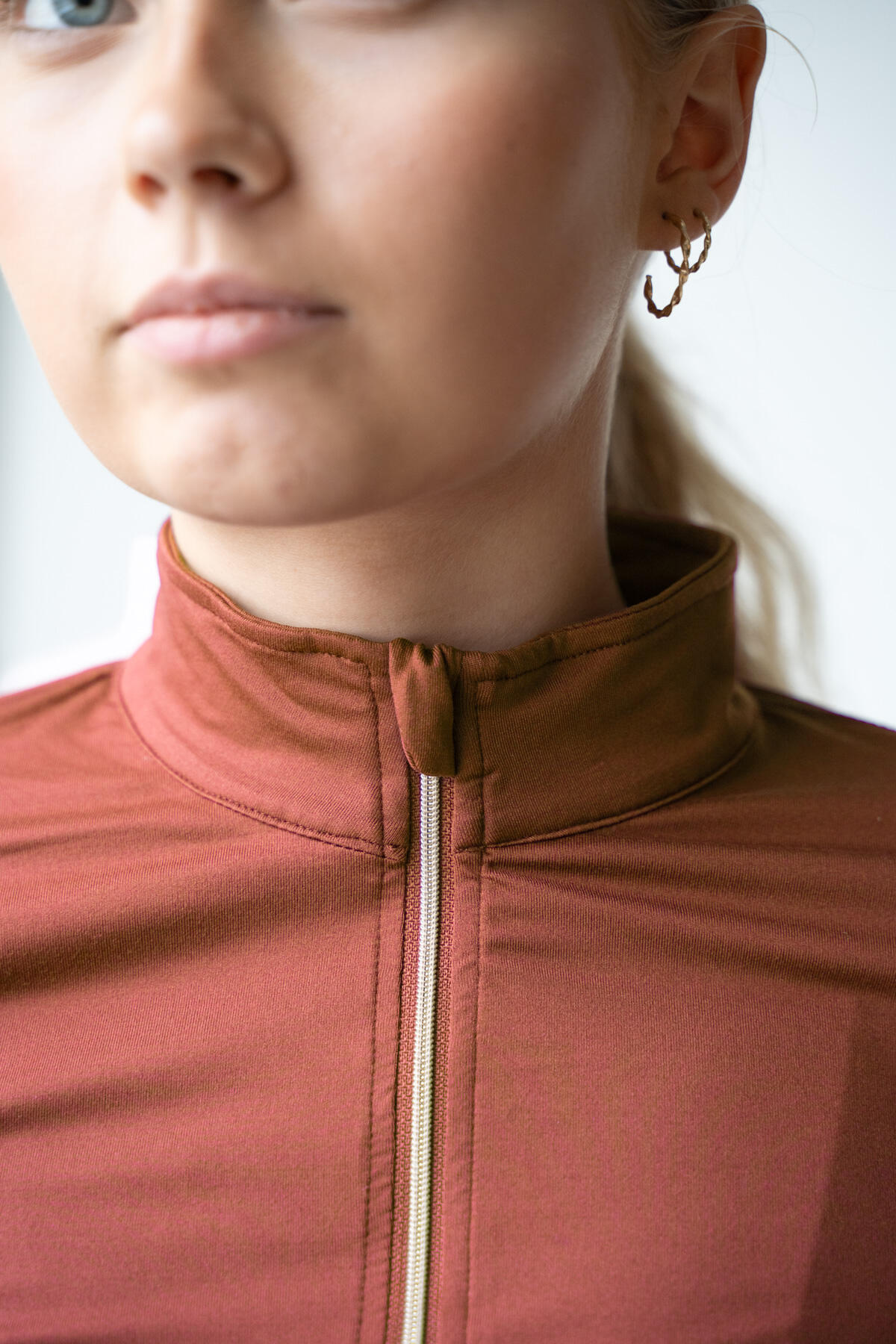 Paris Soft Zip, color rojizo tostado 2/7