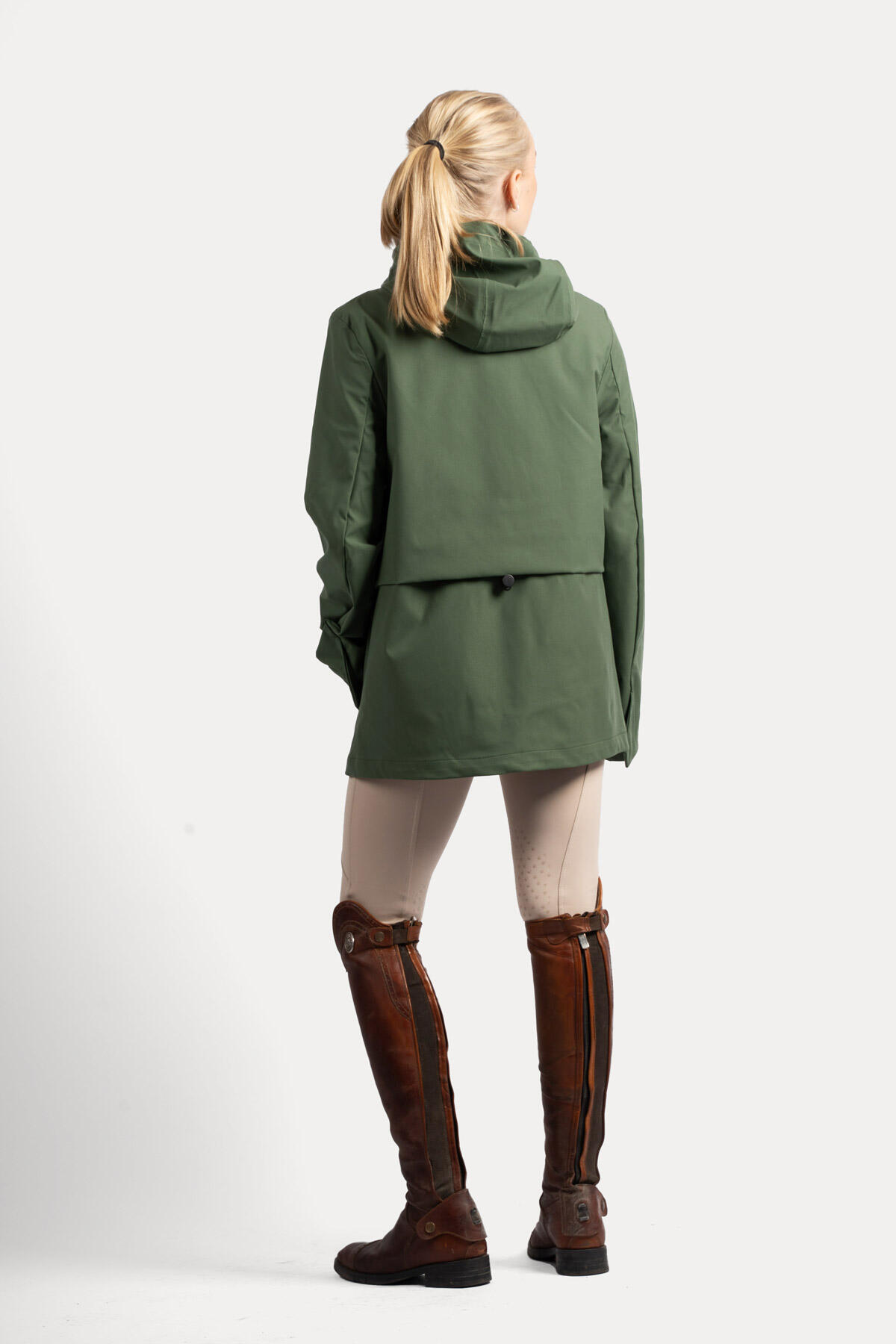 Giacca corta Lova Parkas, verde foresta 2/7