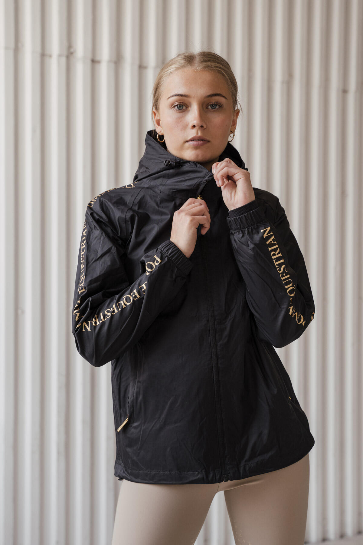 Chaqueta impermeable Rainy, negra 2/7