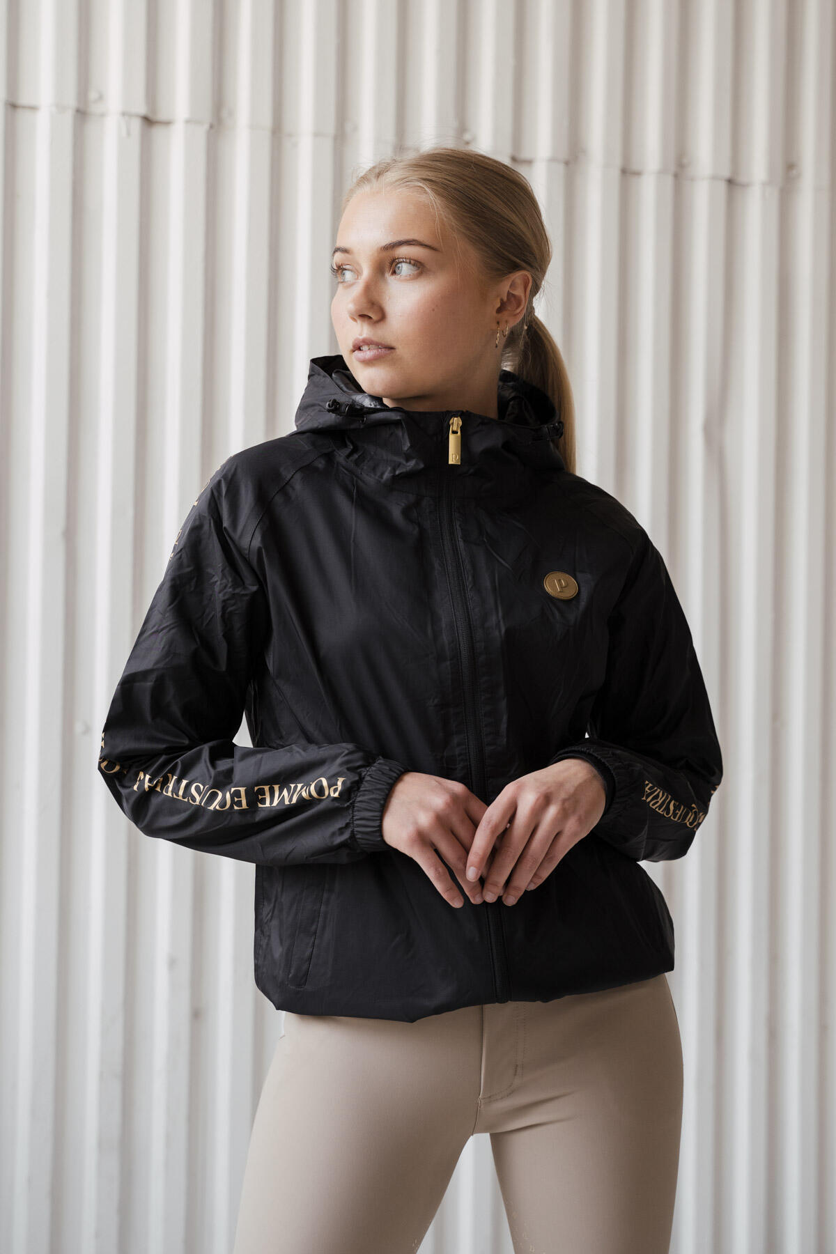 Chaqueta impermeable Rainy, negra 4/7