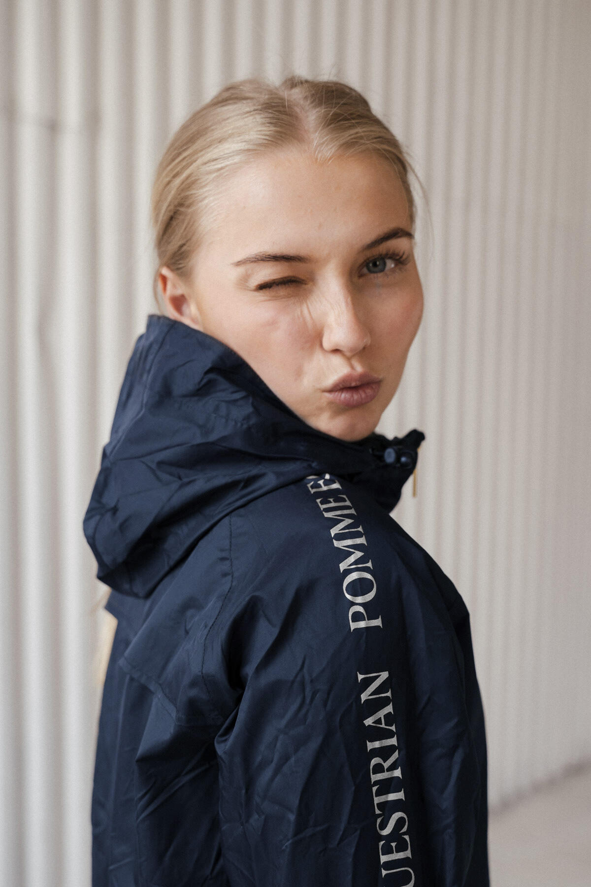 Giacca antipioggia Rainy, blu navy 2/7
