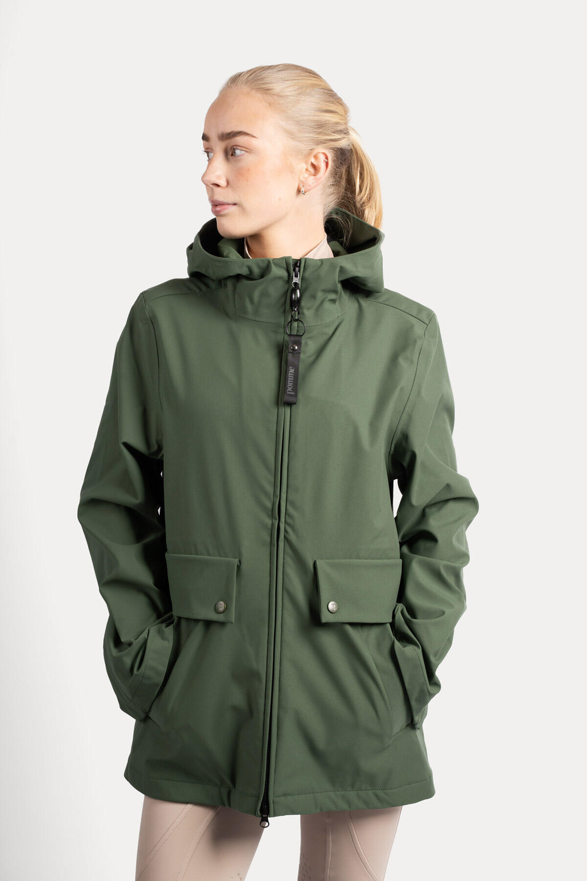 Giacca corta Lova Parkas, verde foresta 4/7