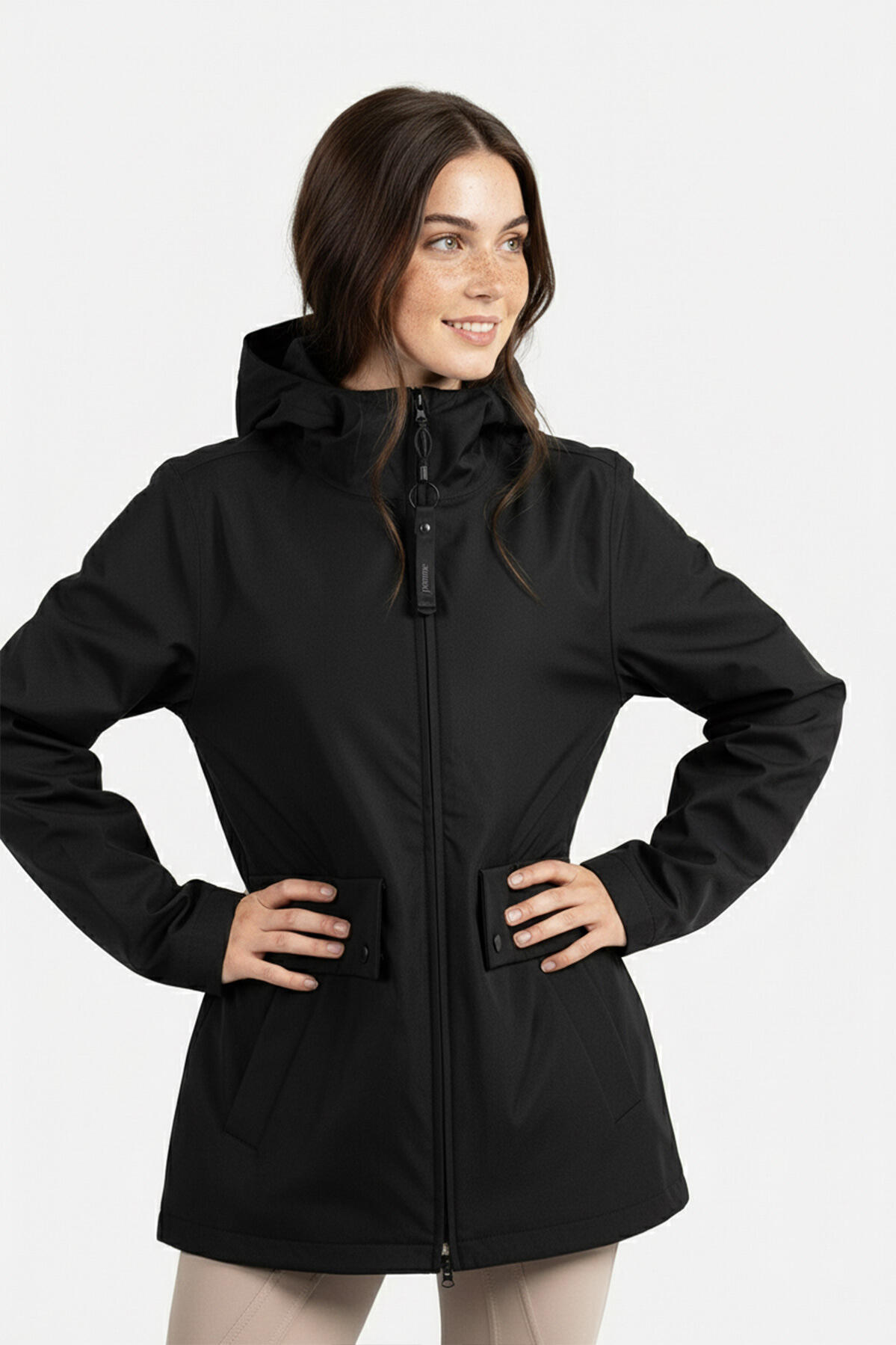 Giacca corta Lova Parkas, nera 4/7