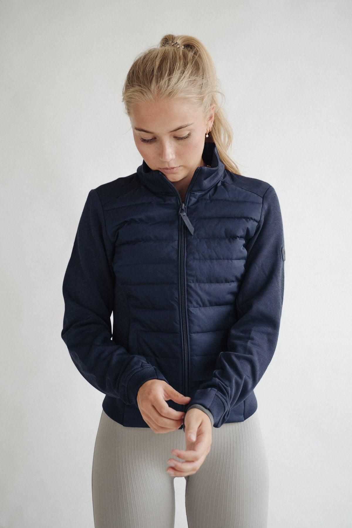 Giacca ibrida Adrienne, blu navy 3/4