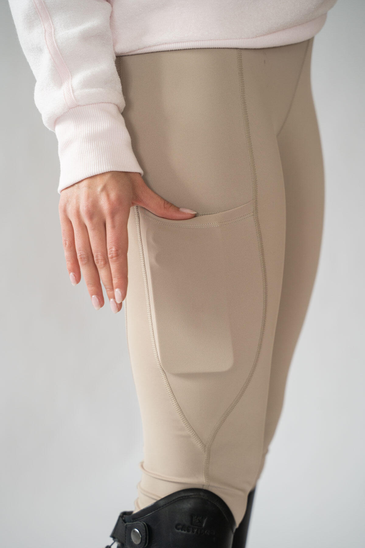 Leggings d'équitation Millie Bling, couleur pavée 3/7
