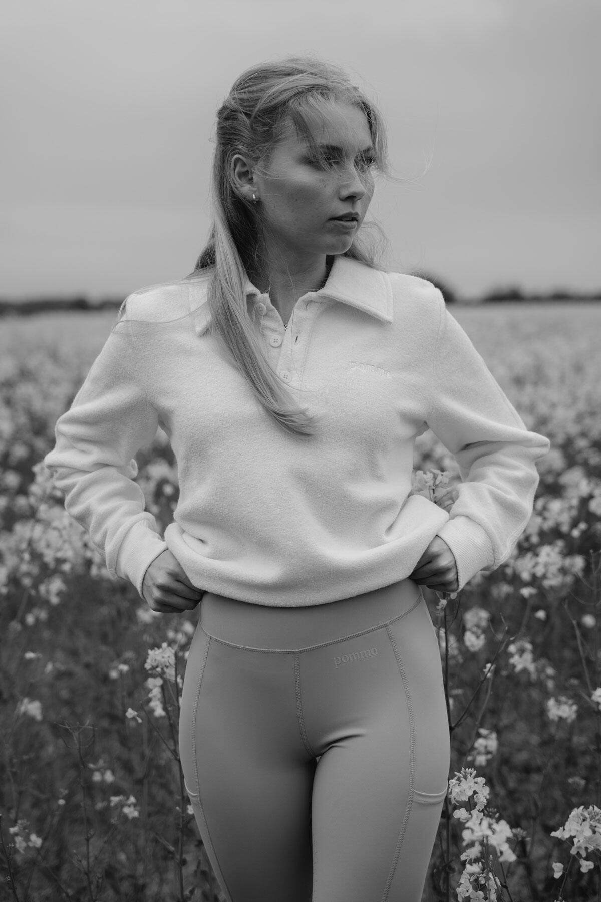 Leggings d'équitation Millie Bling, couleur pavée 4/7