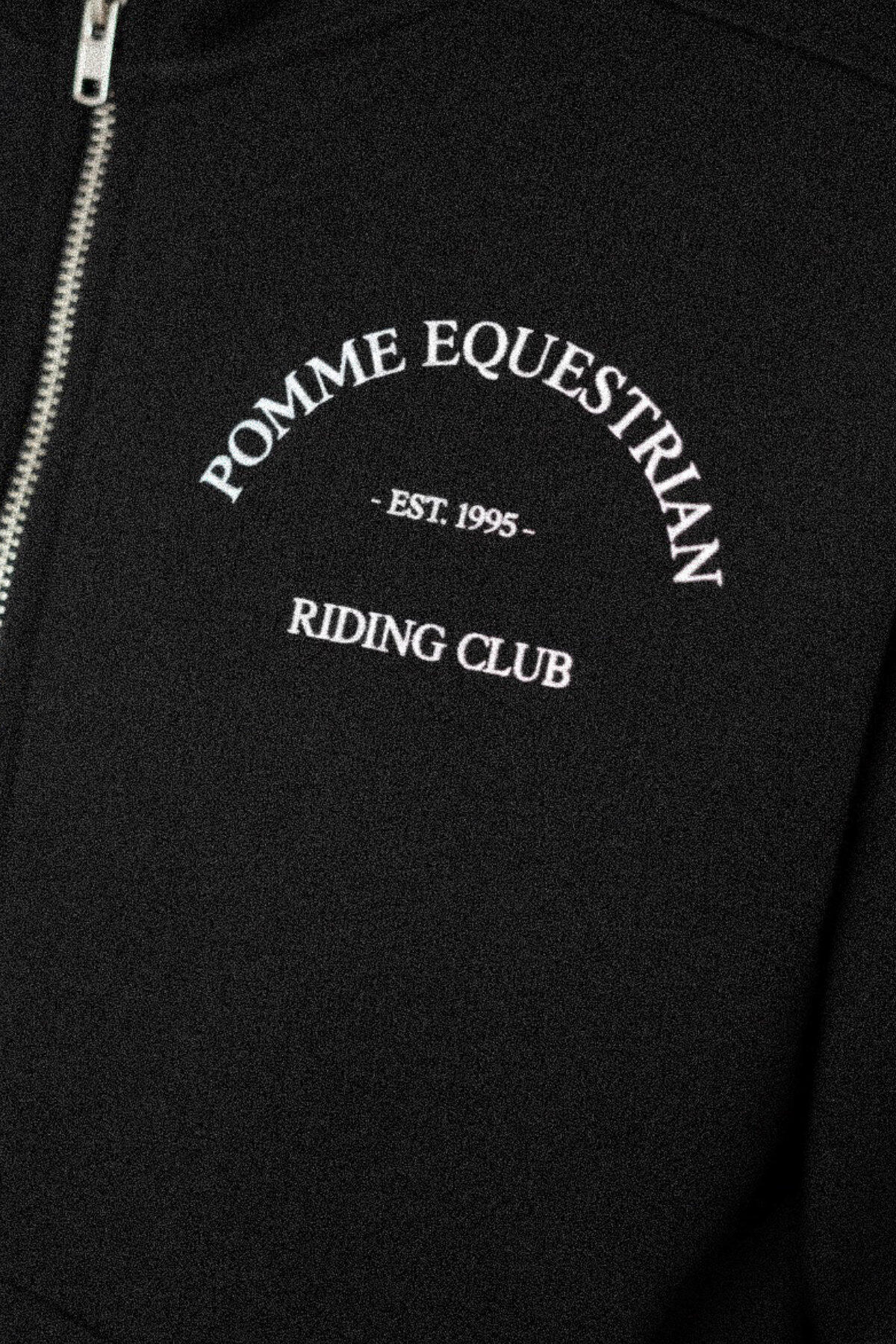 Club Half Zip Crewneck, Negro 3/7