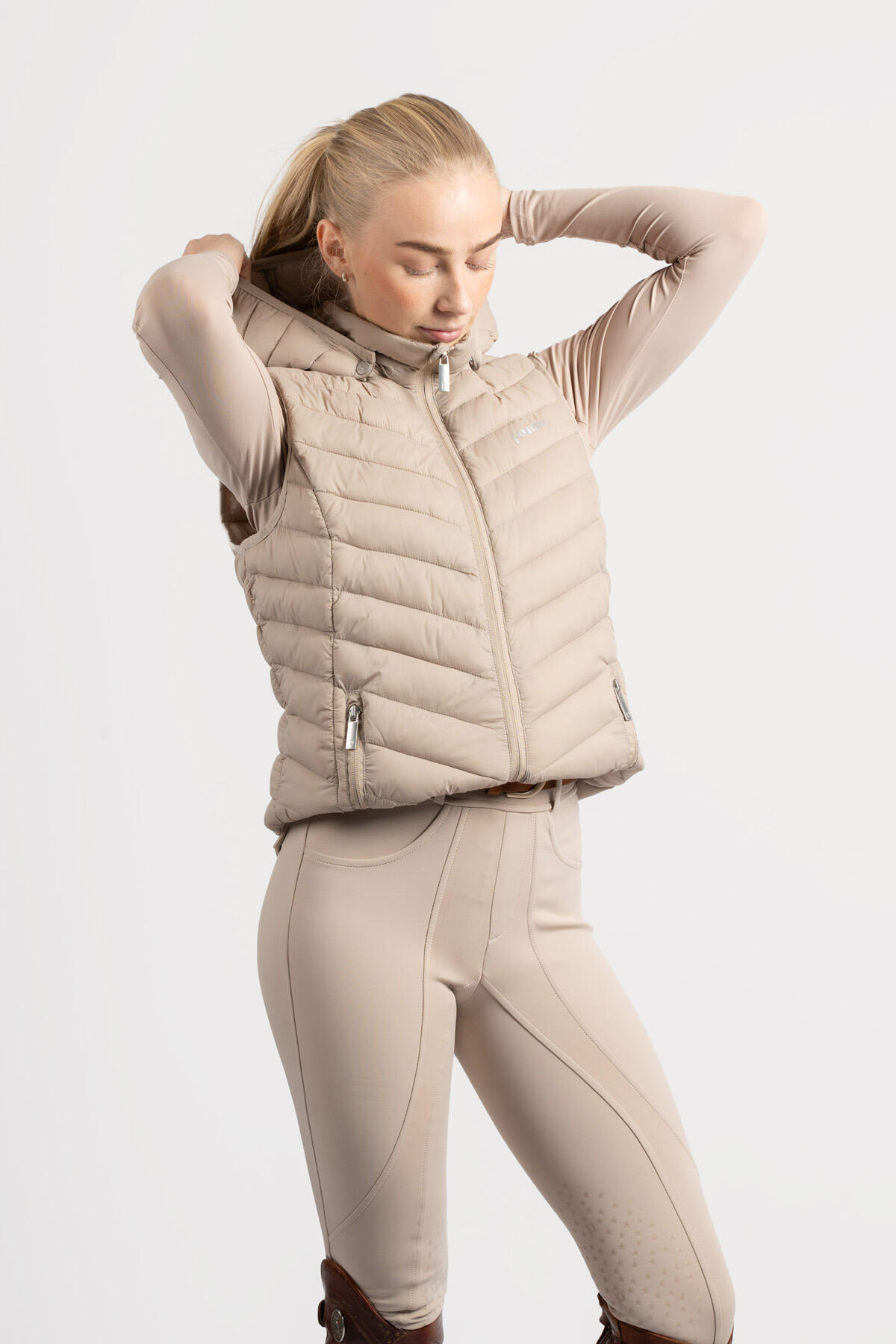 Gilet léger Ingrid, couleur pavée 3/7