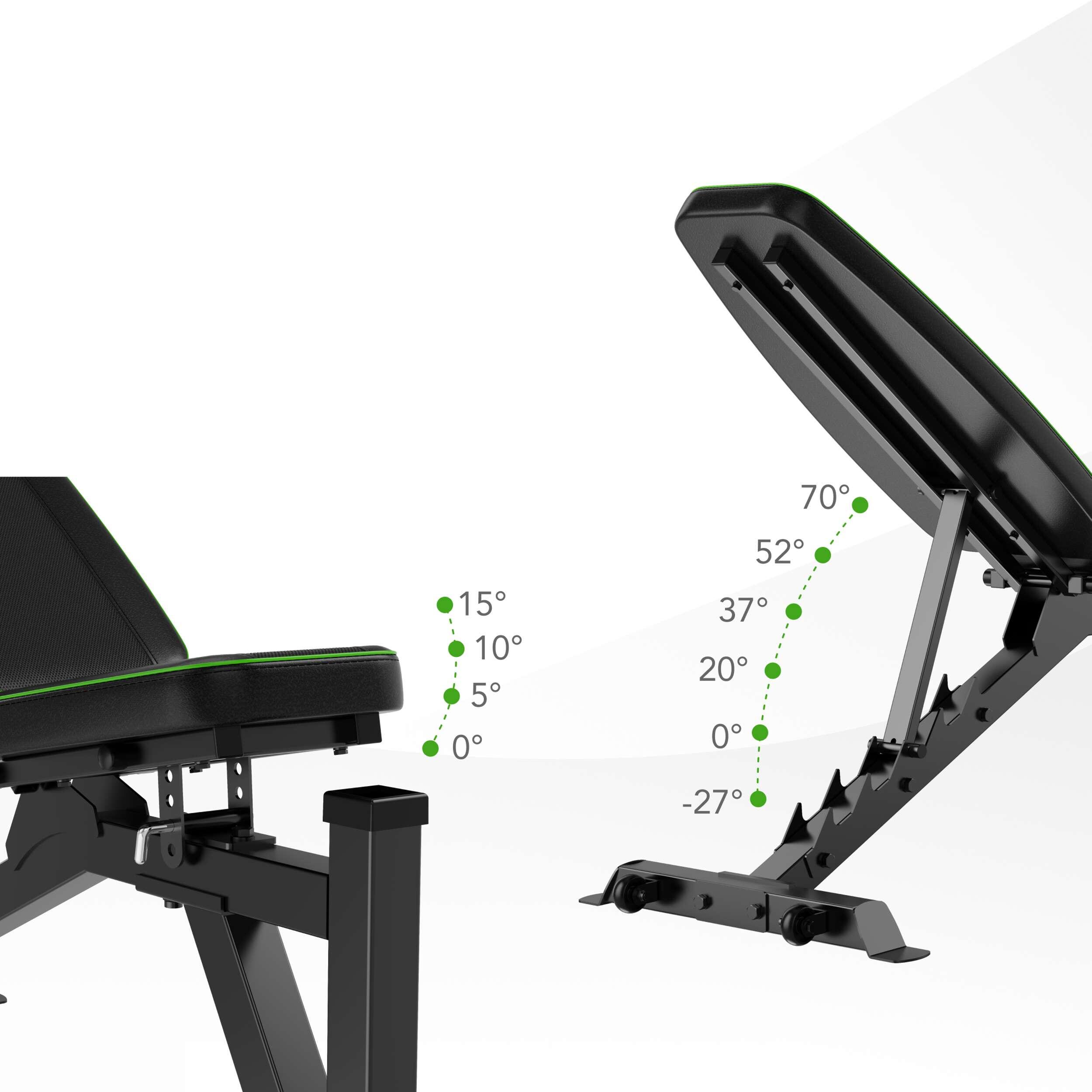 Banc de musculation réglable – Banc à abdominaux – UB60 2/6