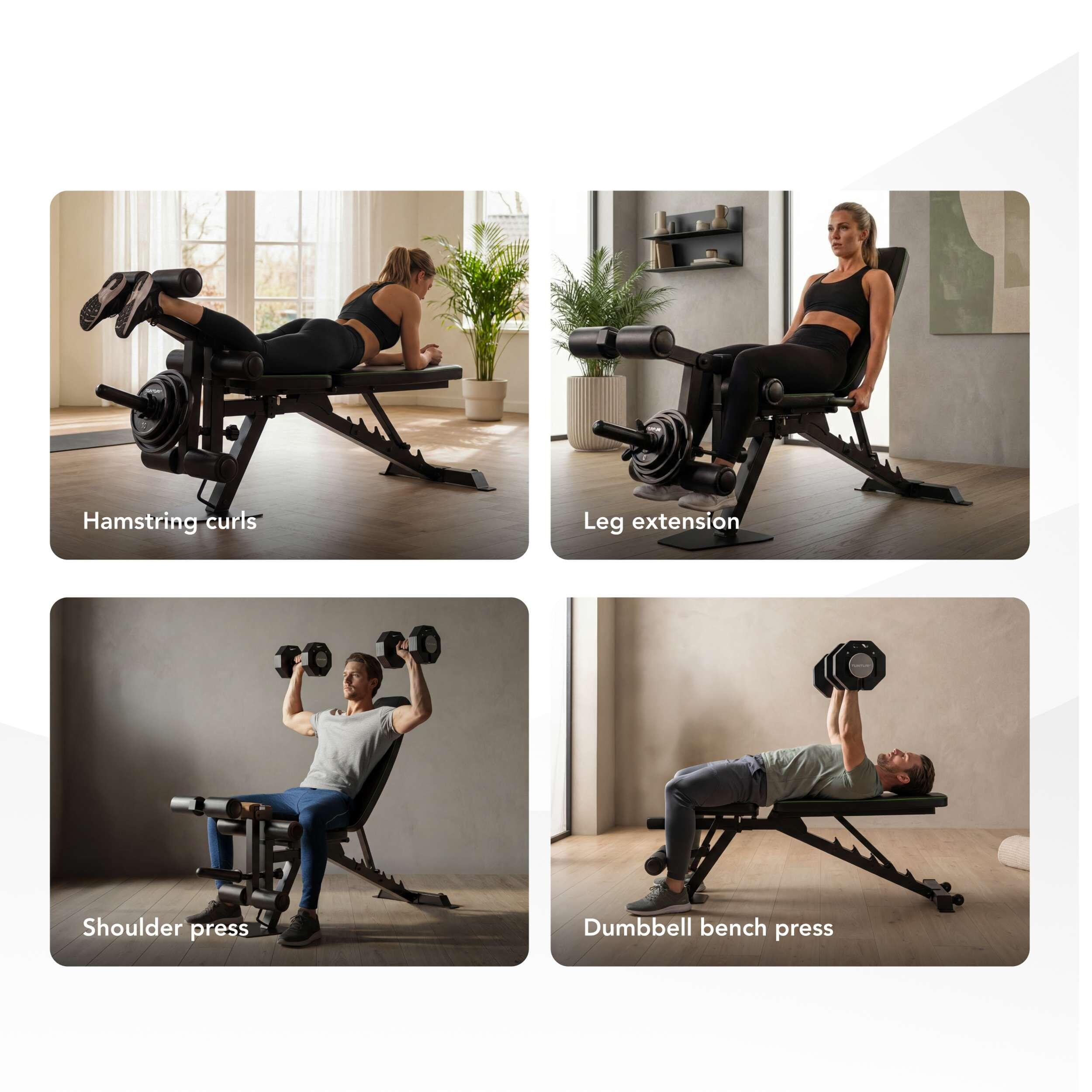 Banc de musculation réglable – Banc à abdominaux – UB60 5/6