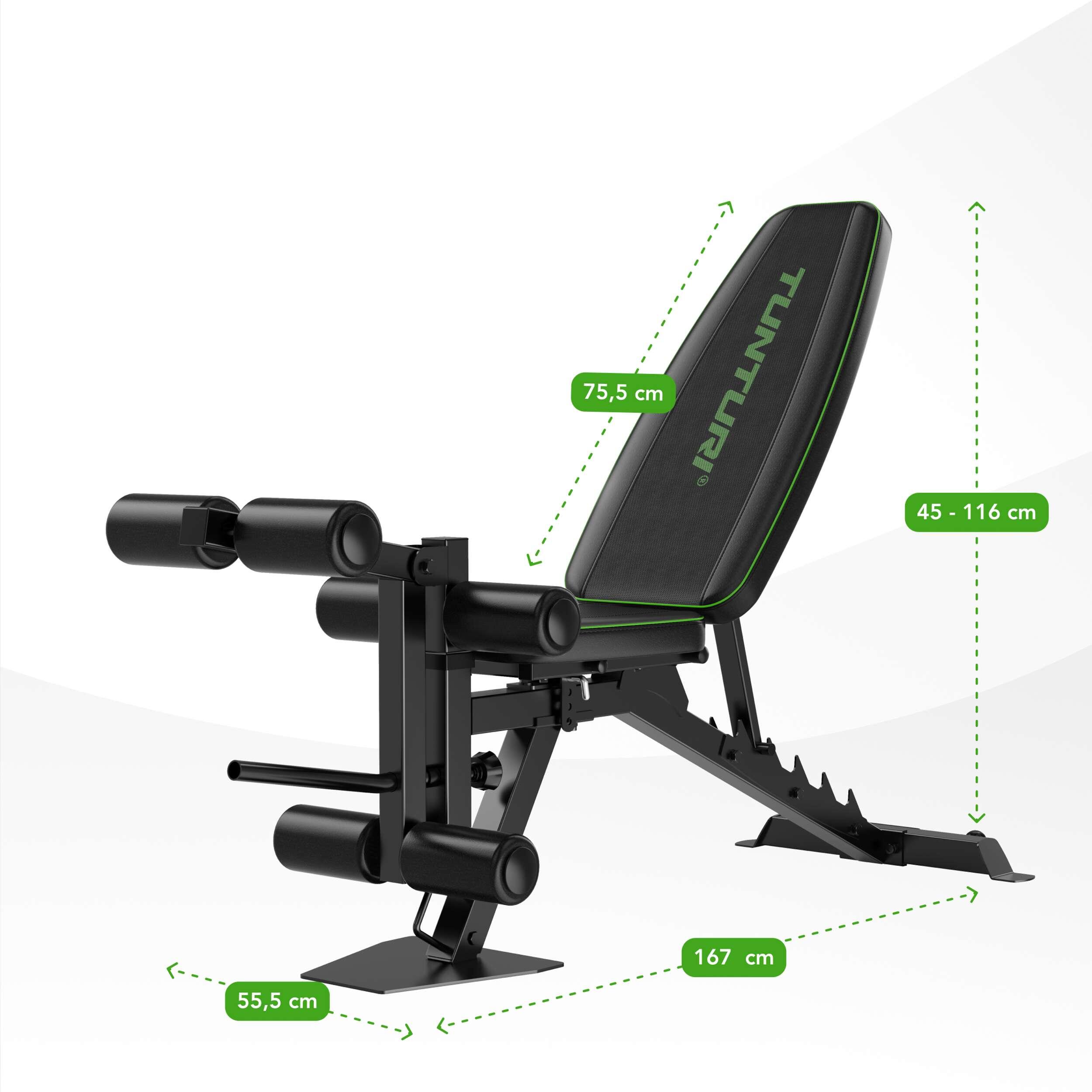 Banc de musculation réglable – Banc à abdominaux – UB60 4/6