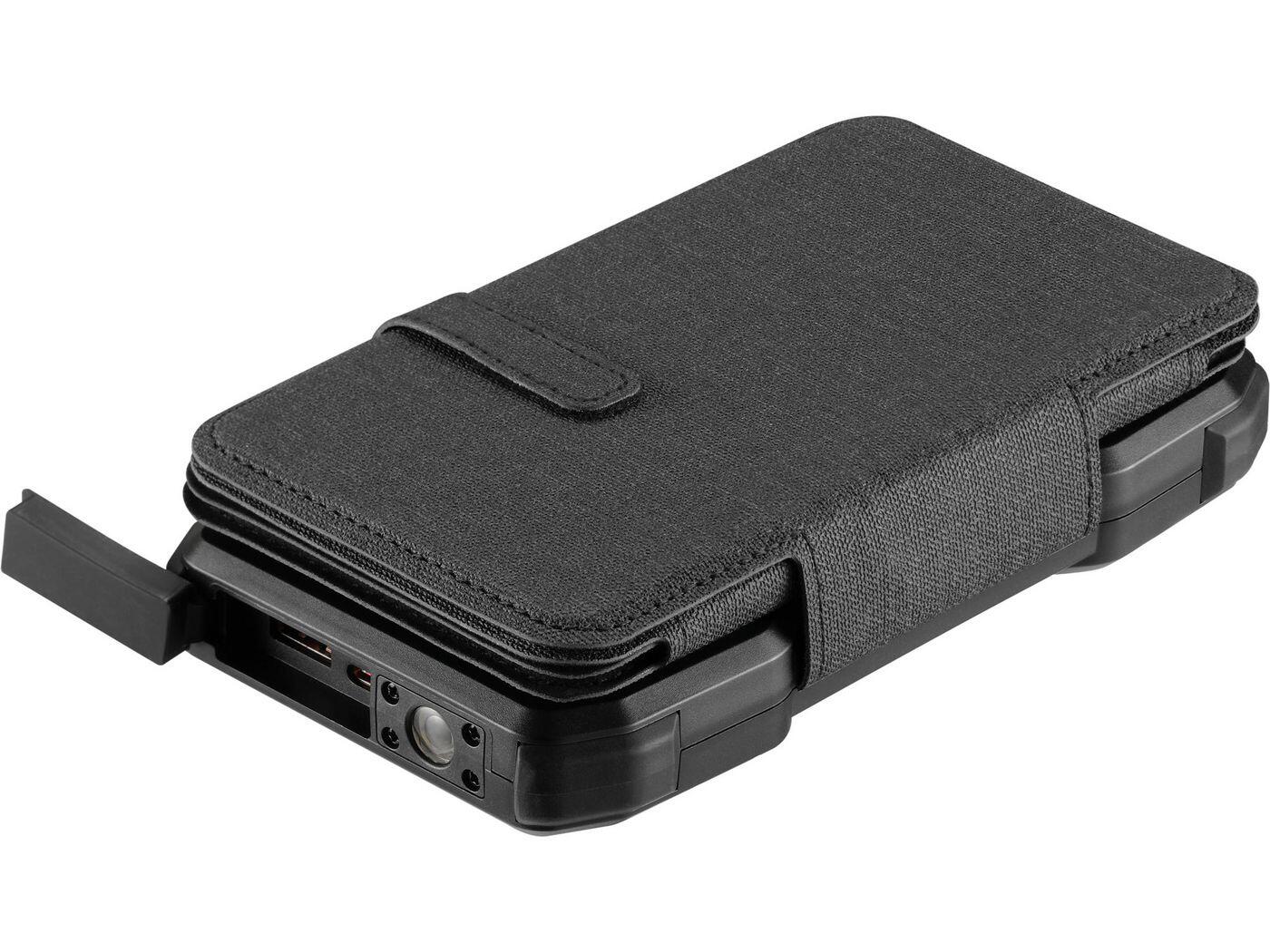 SANDBERG zonne-powerbank 5 panelen 10000 USB-A USB-C draadloos 3/7
