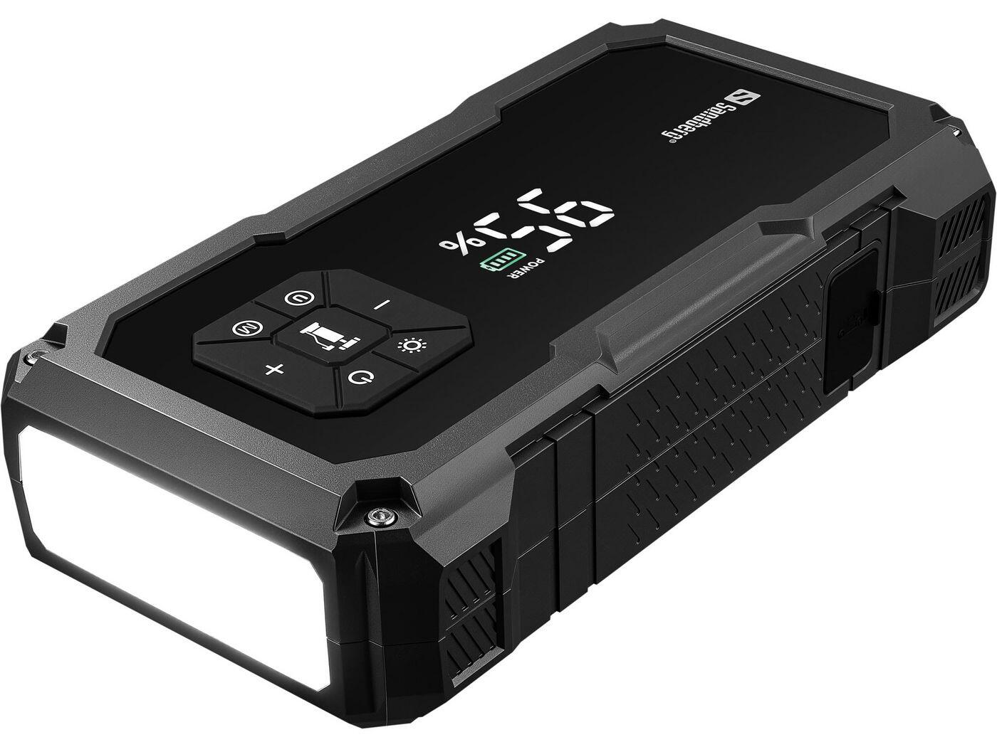 SANDBERG TirePump 10000 — Démarreur auto et pompe à pneus portable 6/7