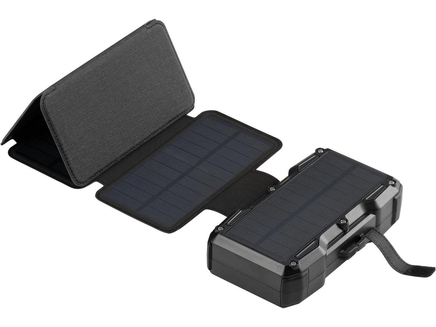 SANDBERG Zonne-powerbank 5 panelen 27000 USB-A USB-C draadloos 4/7