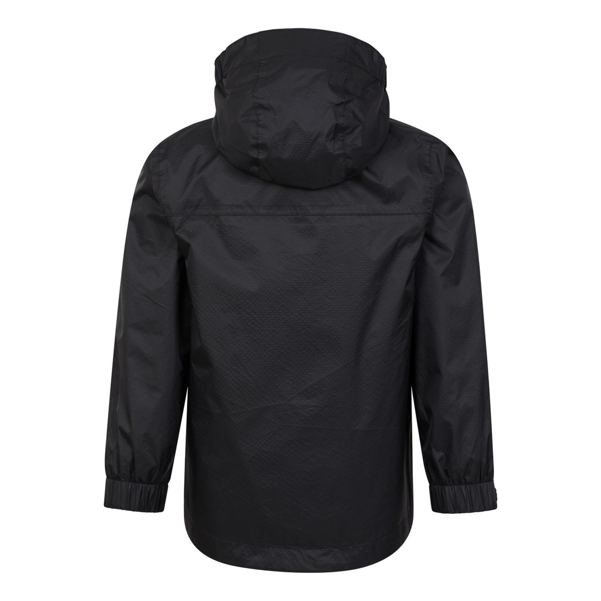 Giacca Impermeabile Catarinfrangente Bambini Mountain Warehouse Torrent Nero 2/4