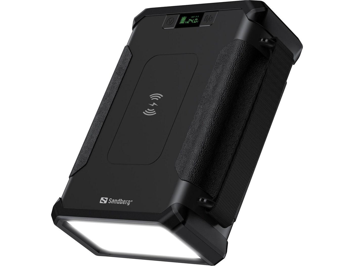 SANDBERG Survivor Powerbank 8-in-1 96k impermeabile nero 3/7