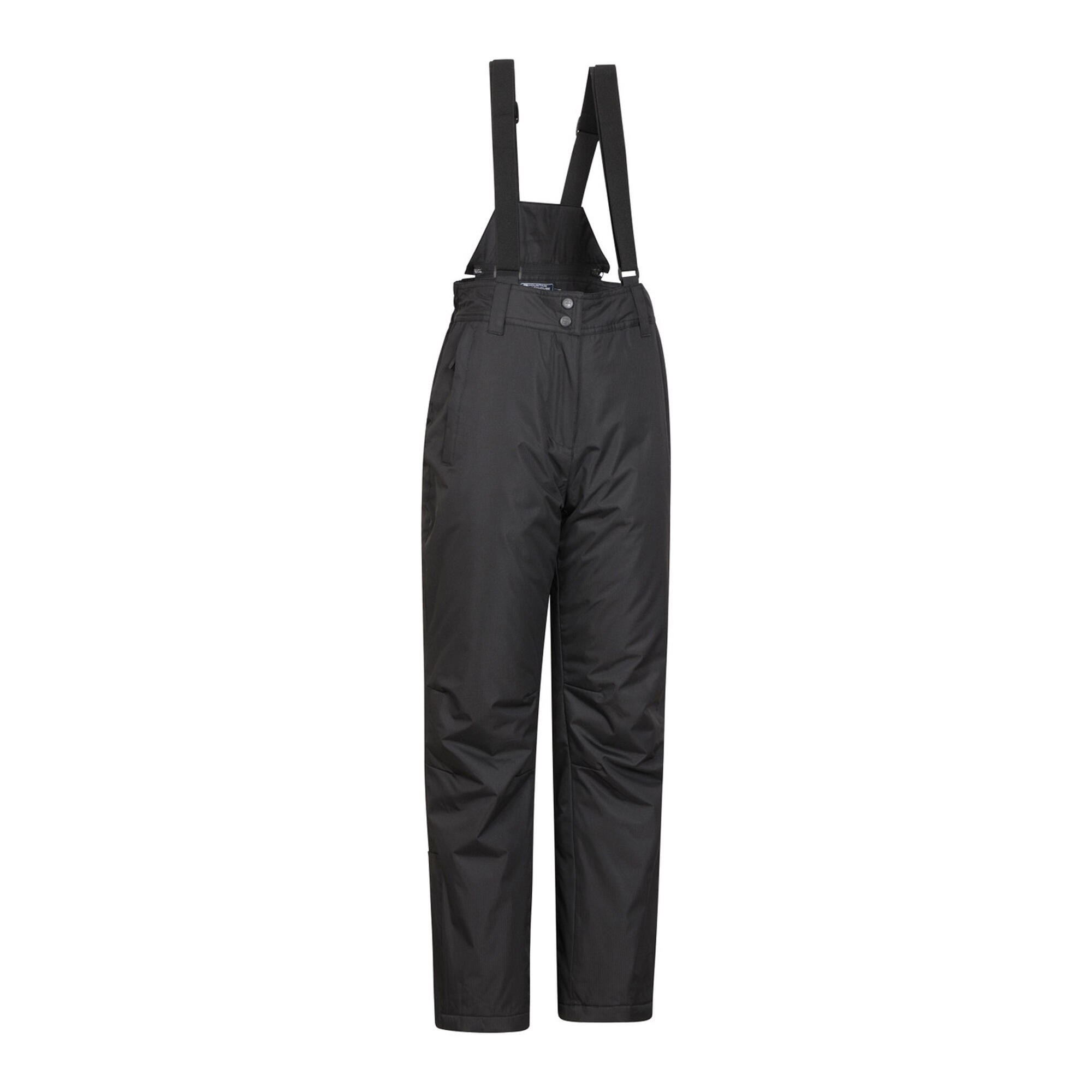 Donna Pantaloni Da Sci Mountain Warehouse Moon II Nero 4/4