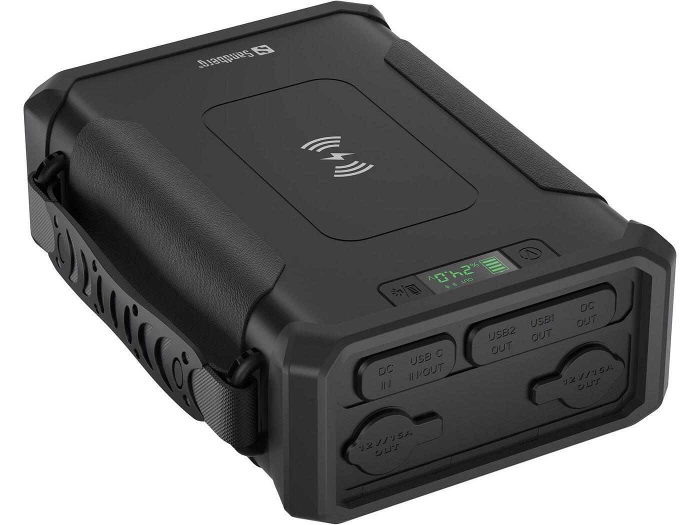 SANDBERG Survivor Powerbank 8-in-1 96k impermeabile nero 6/7