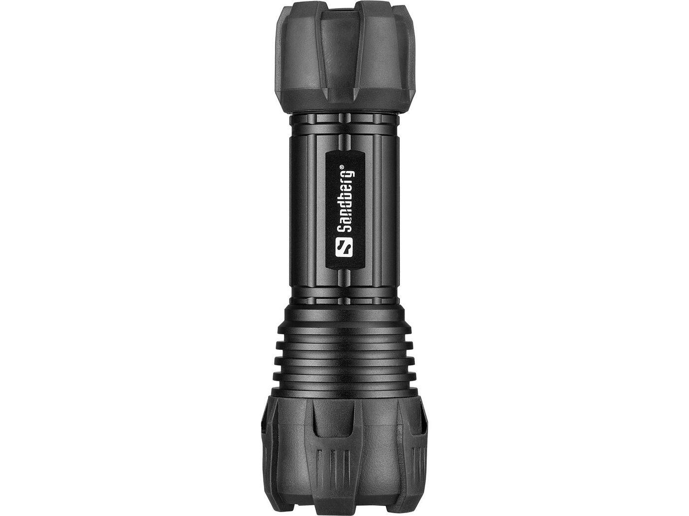 SANDBERG Survivor zaklamp voor AAA-batterij, water- en schokbestendig 5/6
