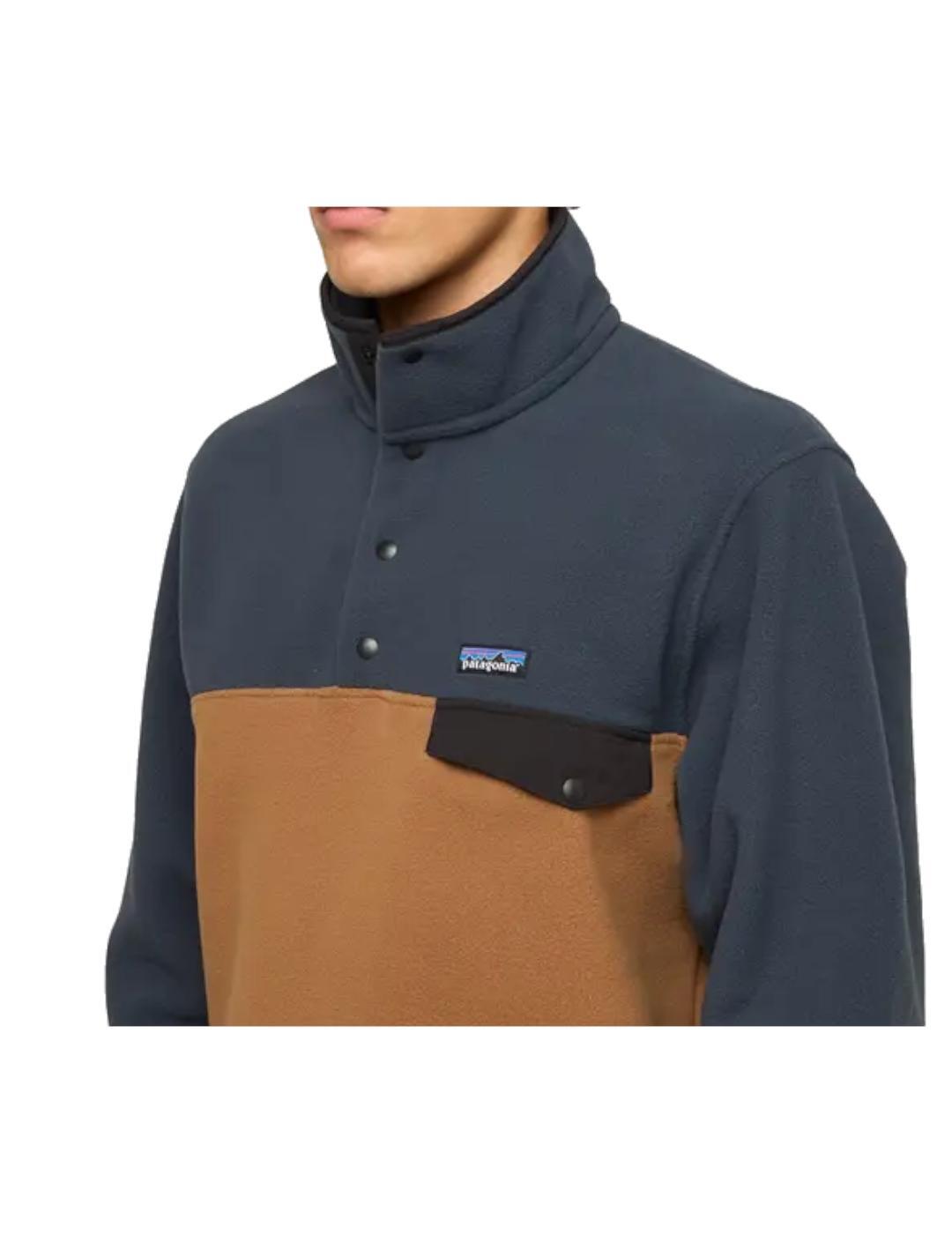 PATAGONIA Patagonia Herren Pullover Synch Snap P/O Deer Brown 3/5