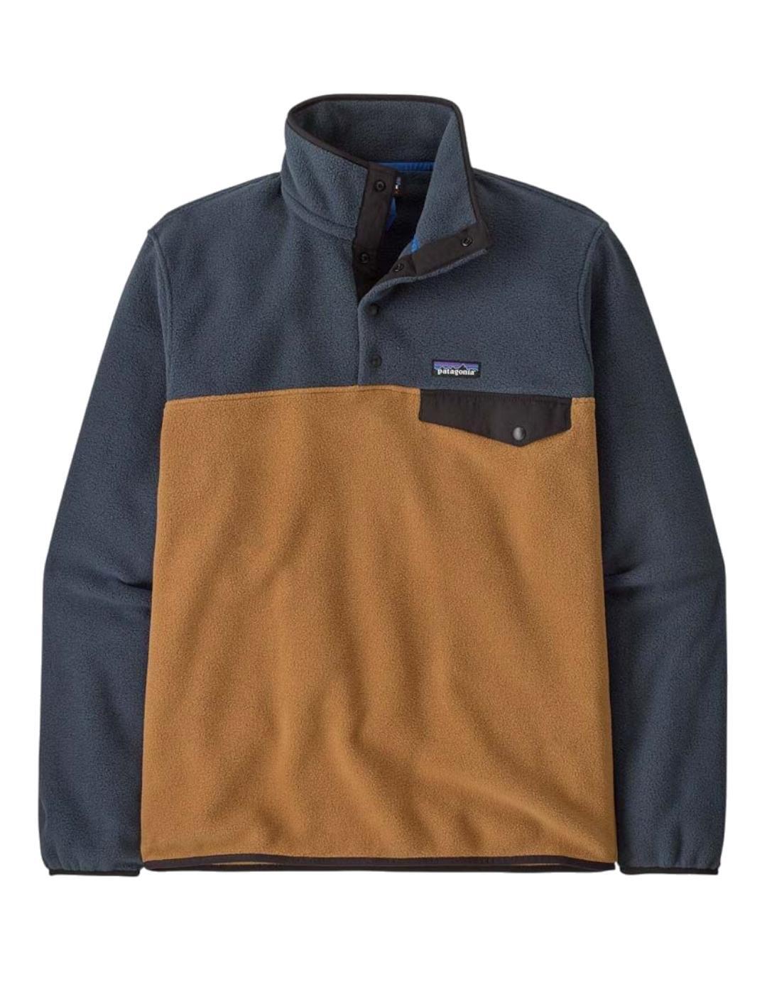 PATAGONIA Patagonia Herren Pullover Synch Snap P/O Deer Brown 4/5